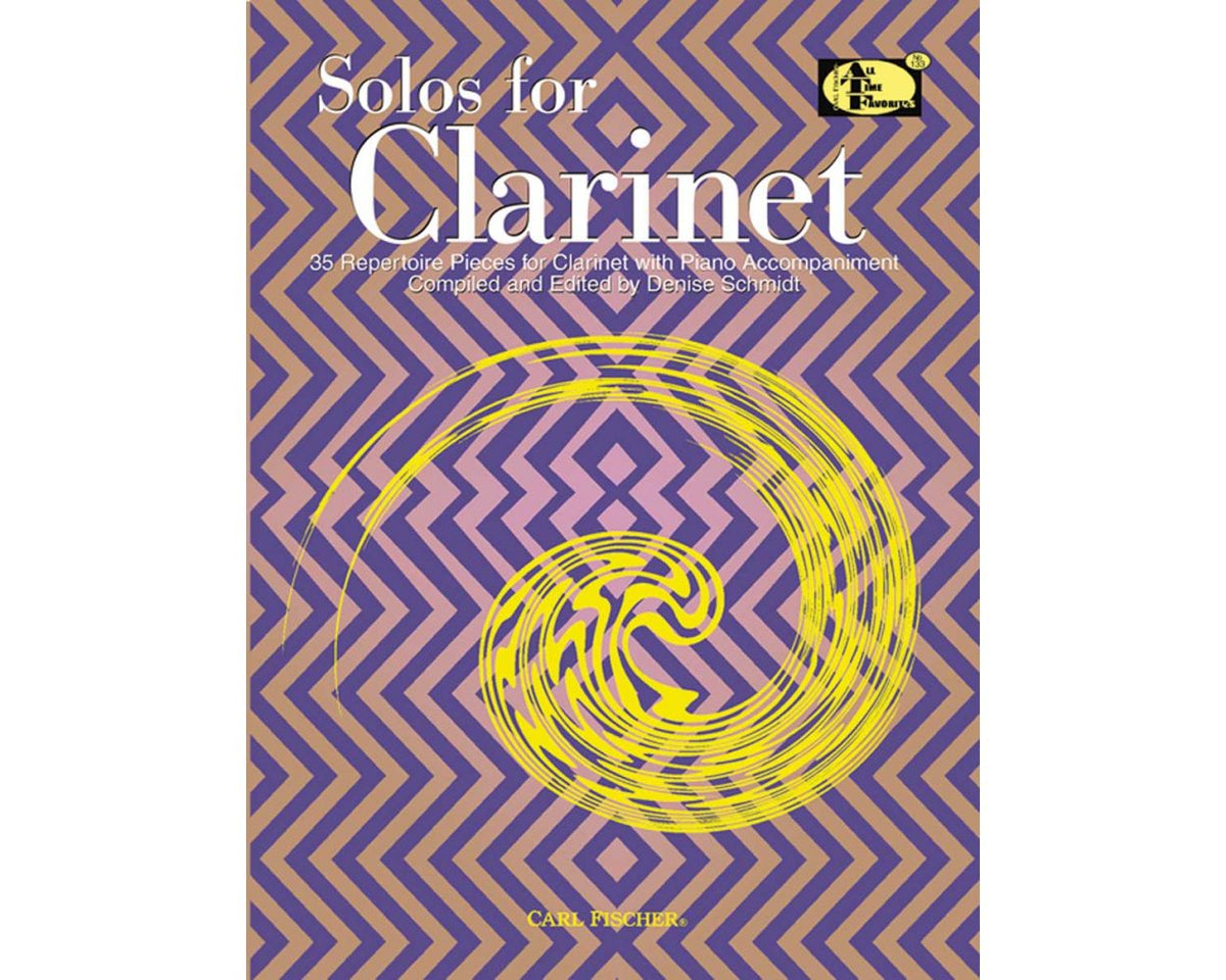 Solos for Clarinet - 35 Repertoire Pieces for Clarinet with Piano Accompaniment
