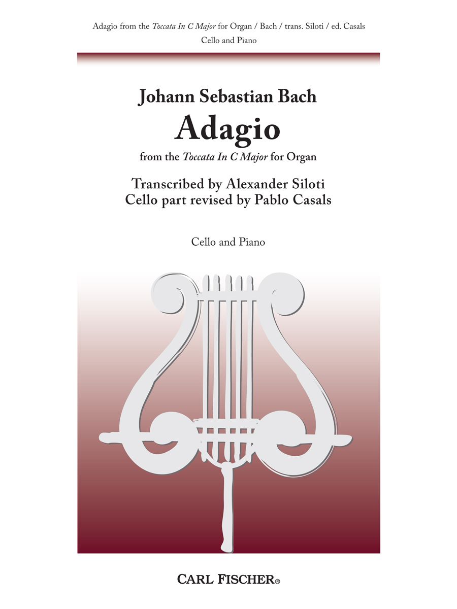 Bach Adagio for Cello & Piano in A minor from Toccata in C major for Organ