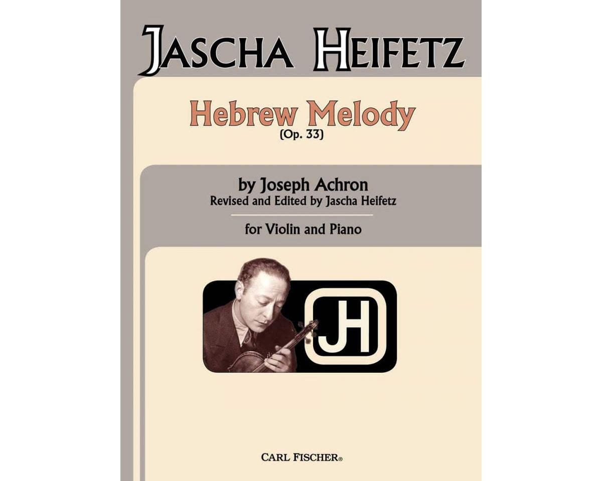 Achron Hebrew Melody Opus 33