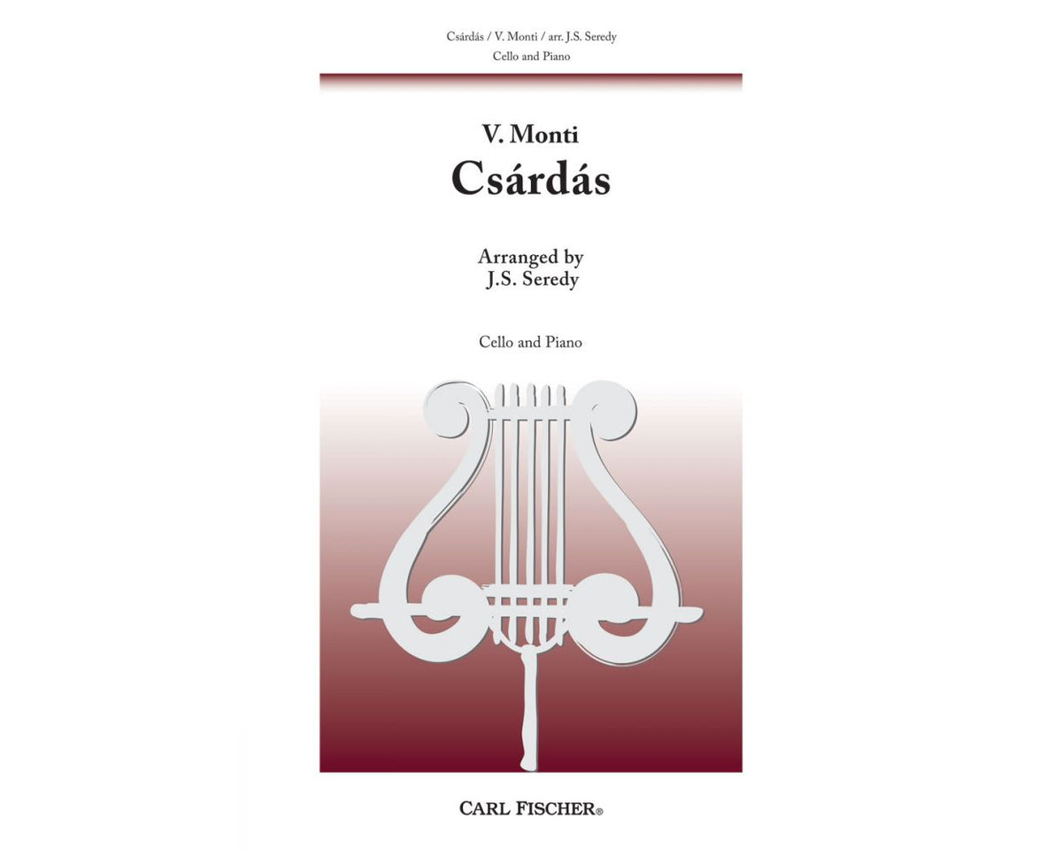 Monti Csardas for Cello and Piano