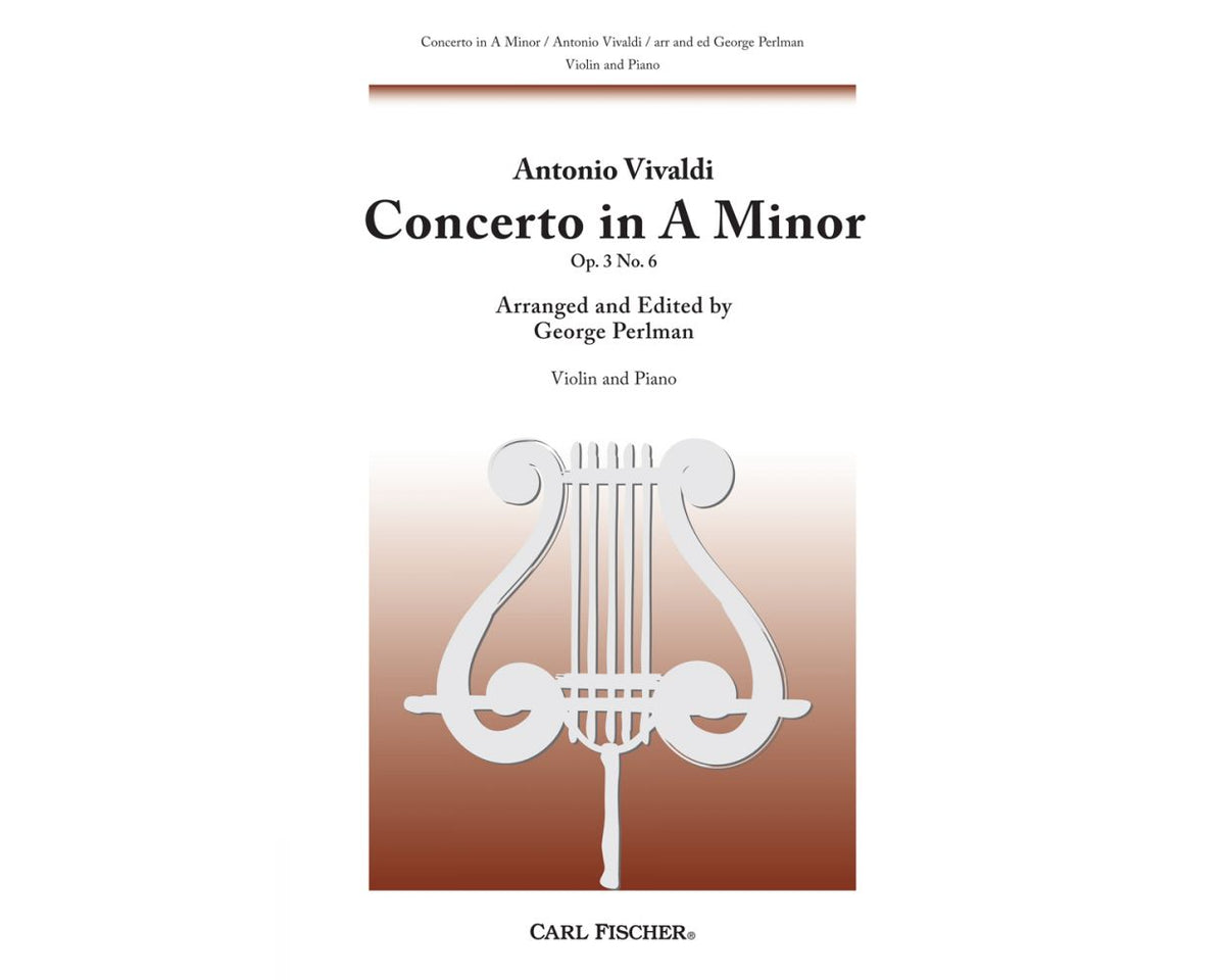 Vivaldi Concerto In A Minor Op. 3 No. 6