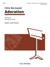 Borowski Adoration for Violin and Piano
