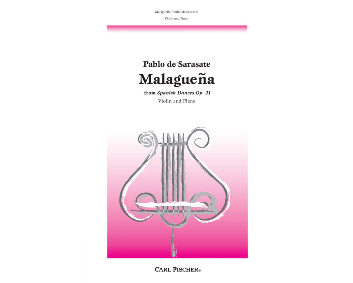 Sarasate Malageuna From Spanish Dances op 21 for Violin & Piano