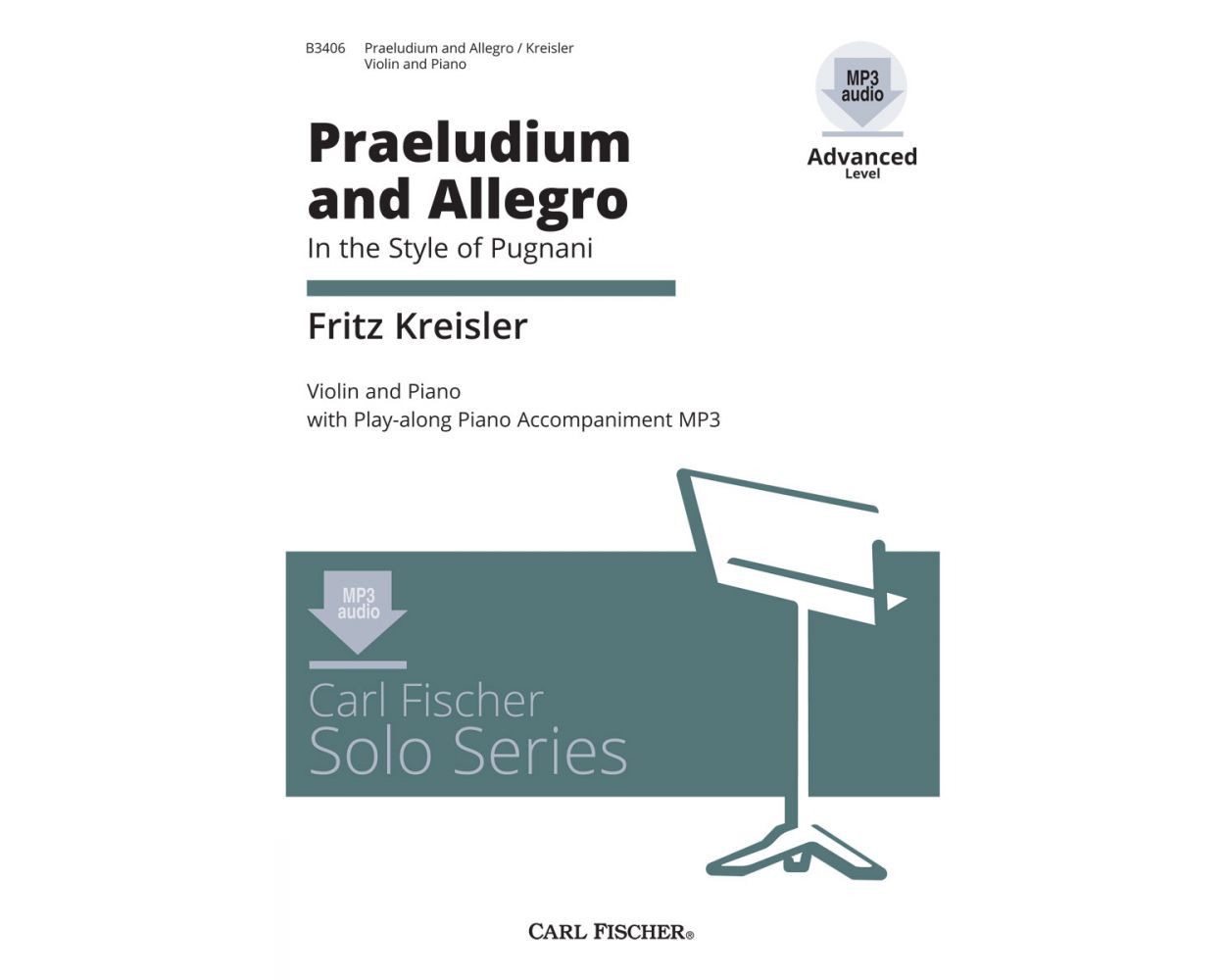 Kreisler Praeludium and Allegro for Violin & Piano