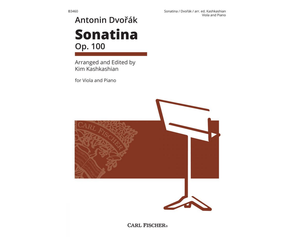 Dvorak Sonatina for Viola and Piano, Op. 100