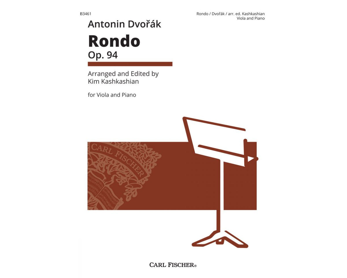 Dvorak Rondo for Viola and Piano,  Op. 94