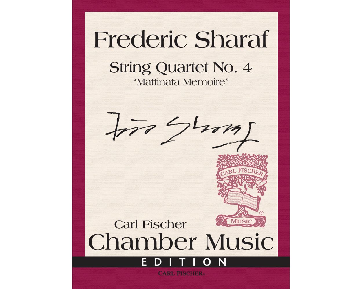 Sharaf: String Quartet No. 4