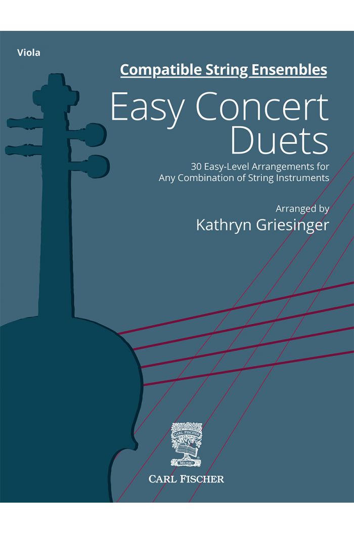Compatible String Ensembles Easy Concert Duets Viola