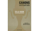 Canons For Any Combination of Stringed Instruments Cello Book