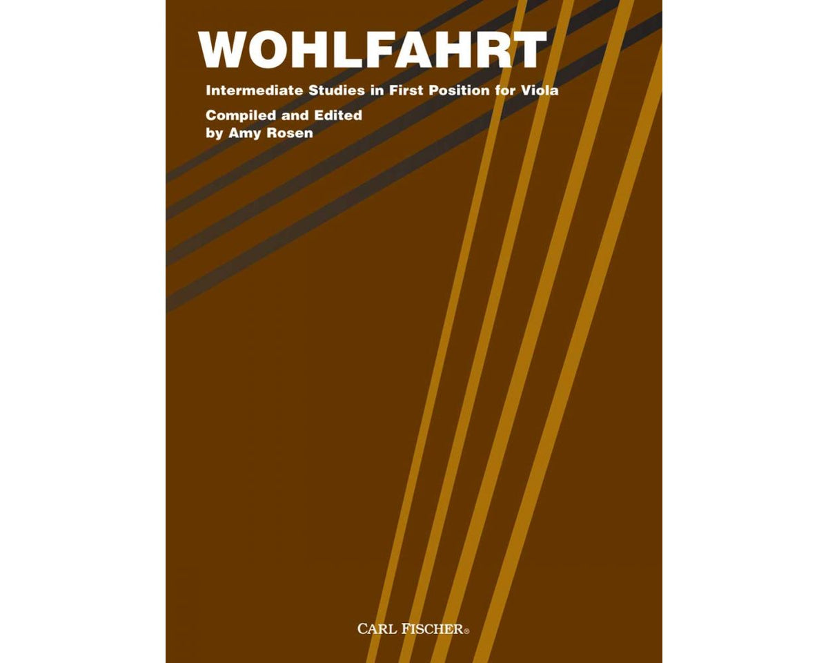 Wohlfahrt Intermediate Studies In First Position for Viola