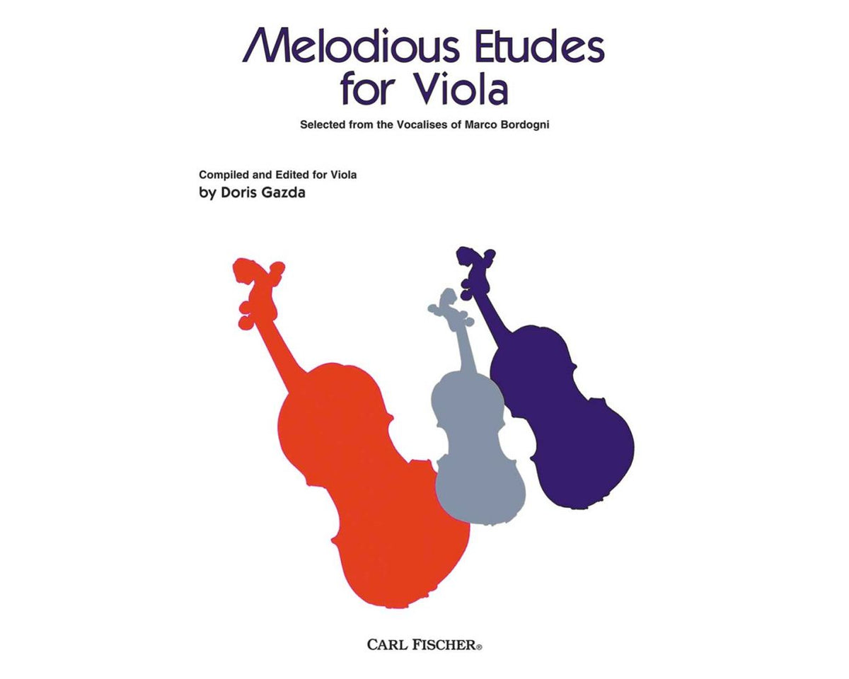 Bordogni Melodious Etudes for Viola