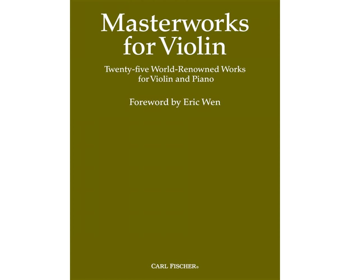 Masterworks for Violin