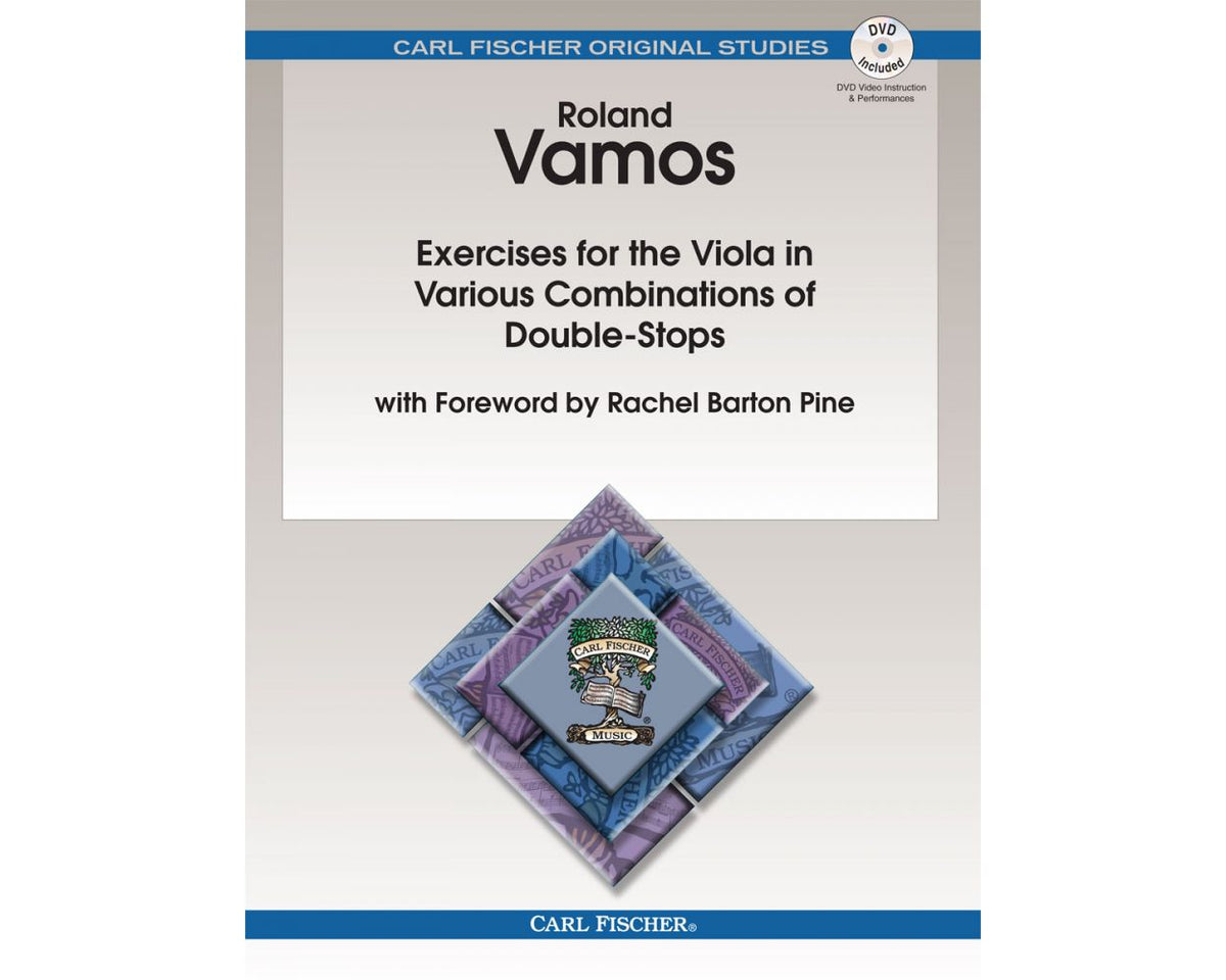 Vamos Exercises for the Viola in Various Combinations of Double-Stops