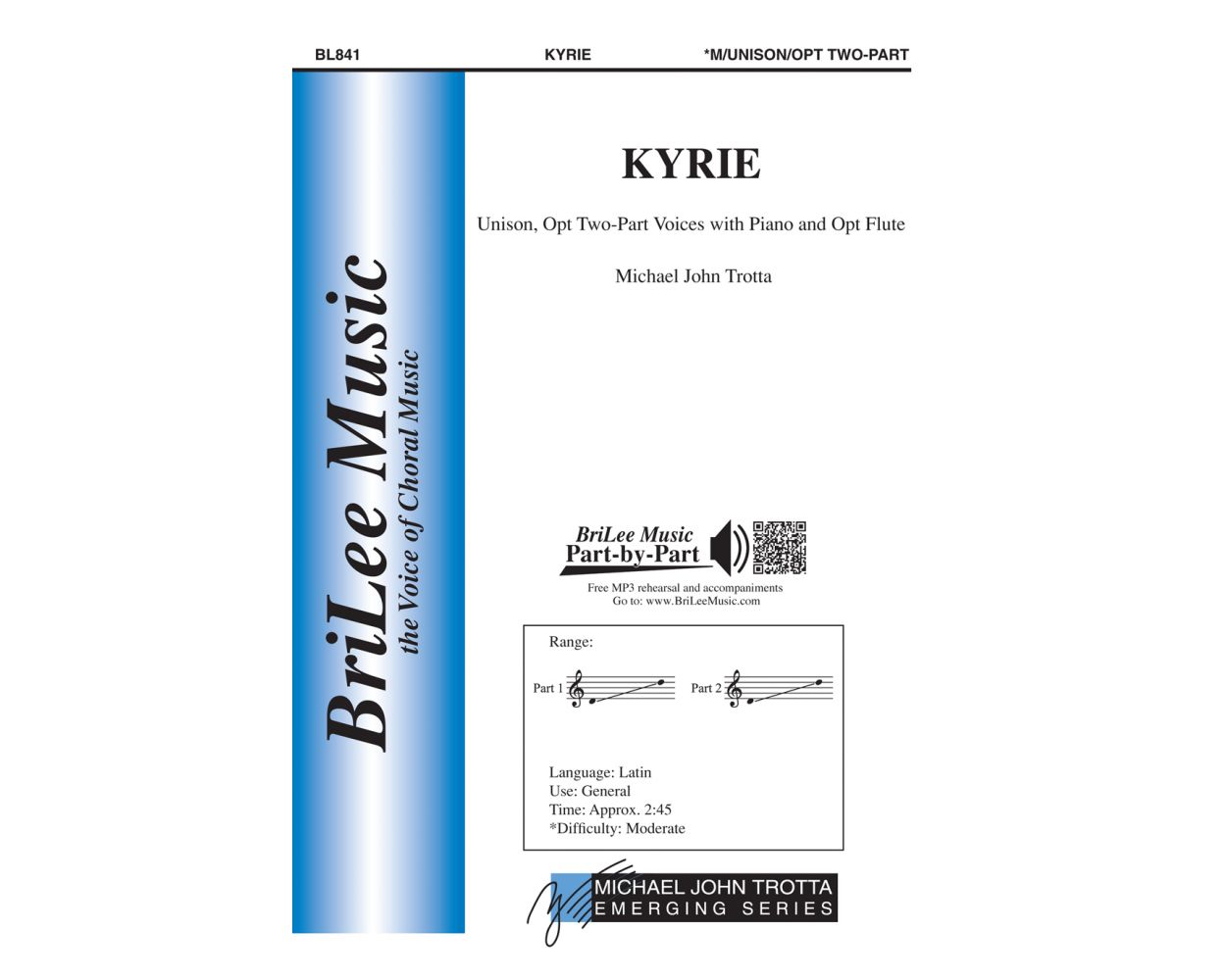 Trotta Kyrie for Unison Chorus