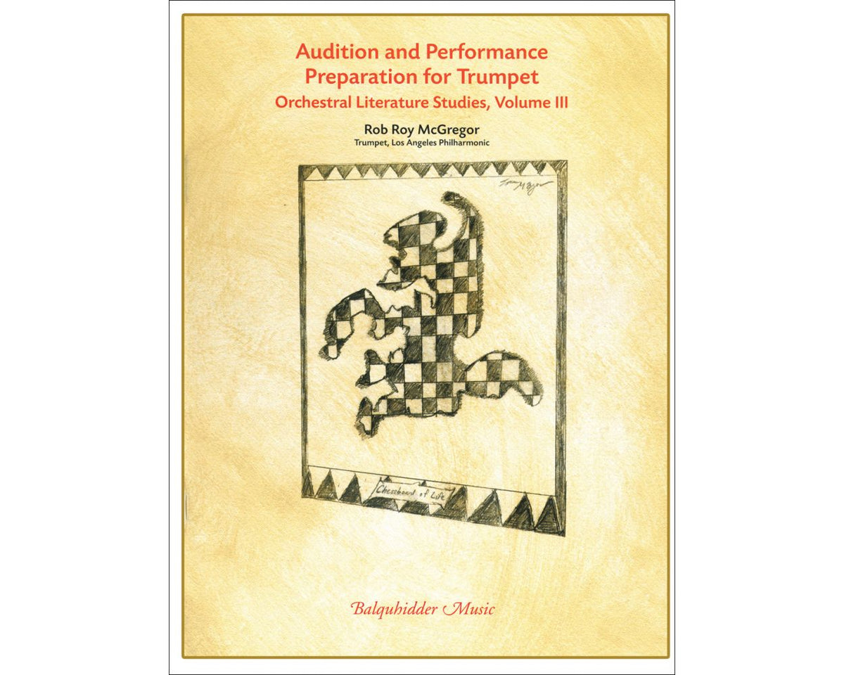 Audition and Performance Preparation for Trumpet, Orchestral Lit.Studies-Volume 3