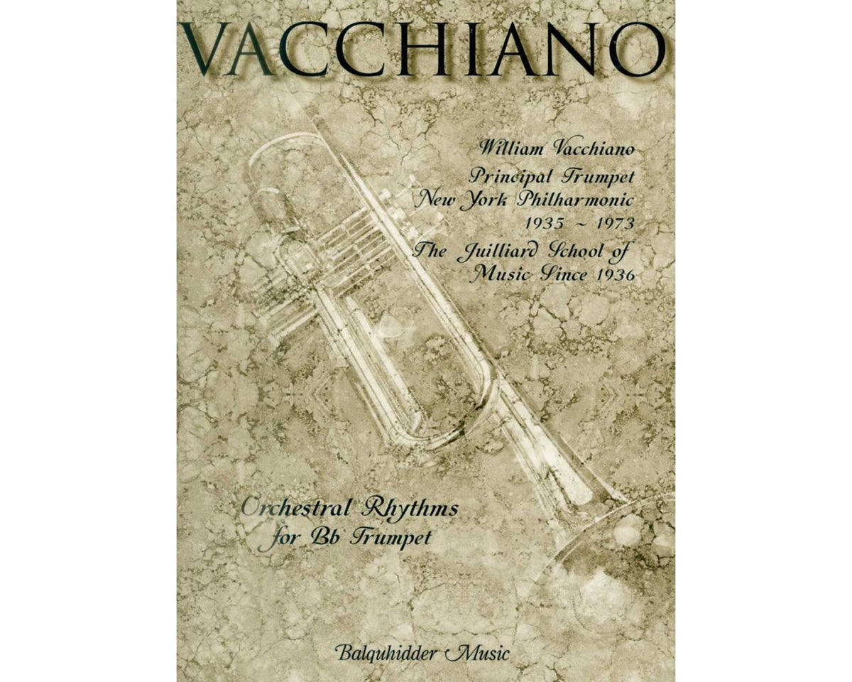 Vacchiano Orchestral Rhythms for Trumpet