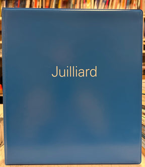 Binder: Juilliard 1" -- 3-Ring Binder, centered logo