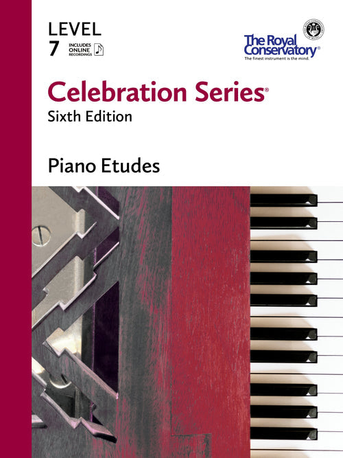 Celebration Series Piano Etudes Level 7 Sixth Edition
