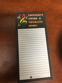Notepad: Thoughts From A Trebled Mind Notepad