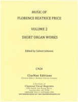 Price Vol. 2 Short Organ Works