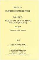 Price Vol. 3 Variations on a Folksong (Peter, Go Ring Dem Bells)