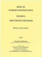 Price Vol. 4 - First Sonata for Organ