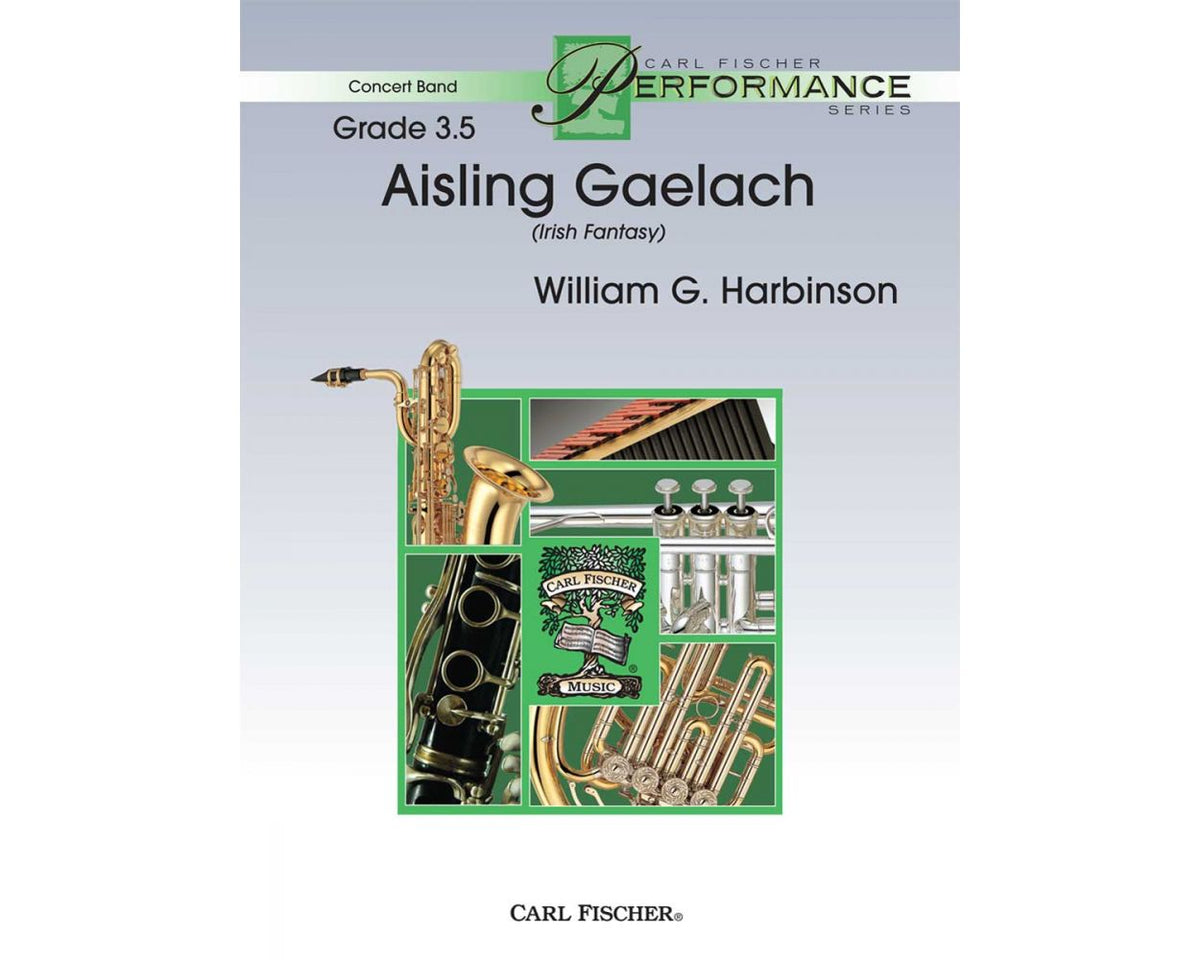 Harbinson Aisling Gaelach (Irish Fantasy) for Concert Band CLEARANCE SHEET MUSIC / FINAL SALE