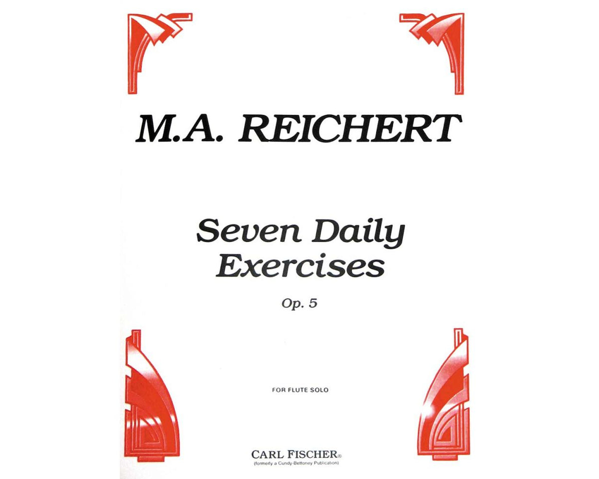 Reichert 7 Daily Exercises op 5 for Flute