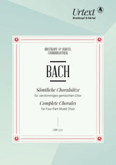 Bach Complete Chorals for 4-Part Mixed Choir