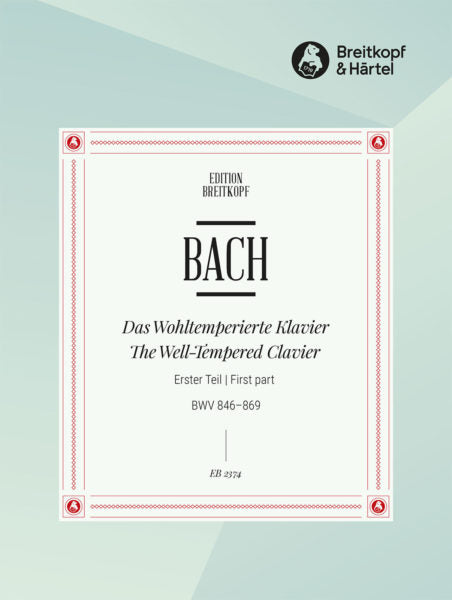 Bach The Well Tempered Clavier First Part Volume 1 BWV 846-869