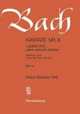 Bach Cantata No. 8 - Vocal Score