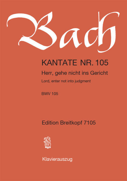 Bach Cantata No. 105