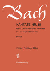 Bach Cantata No. 35 - Vocal Score