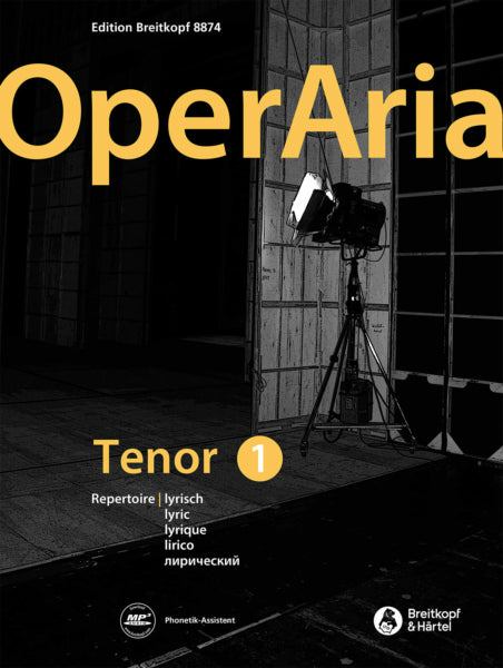 OperAria Tenor Volume 1 - Lyric (Breitkopf)