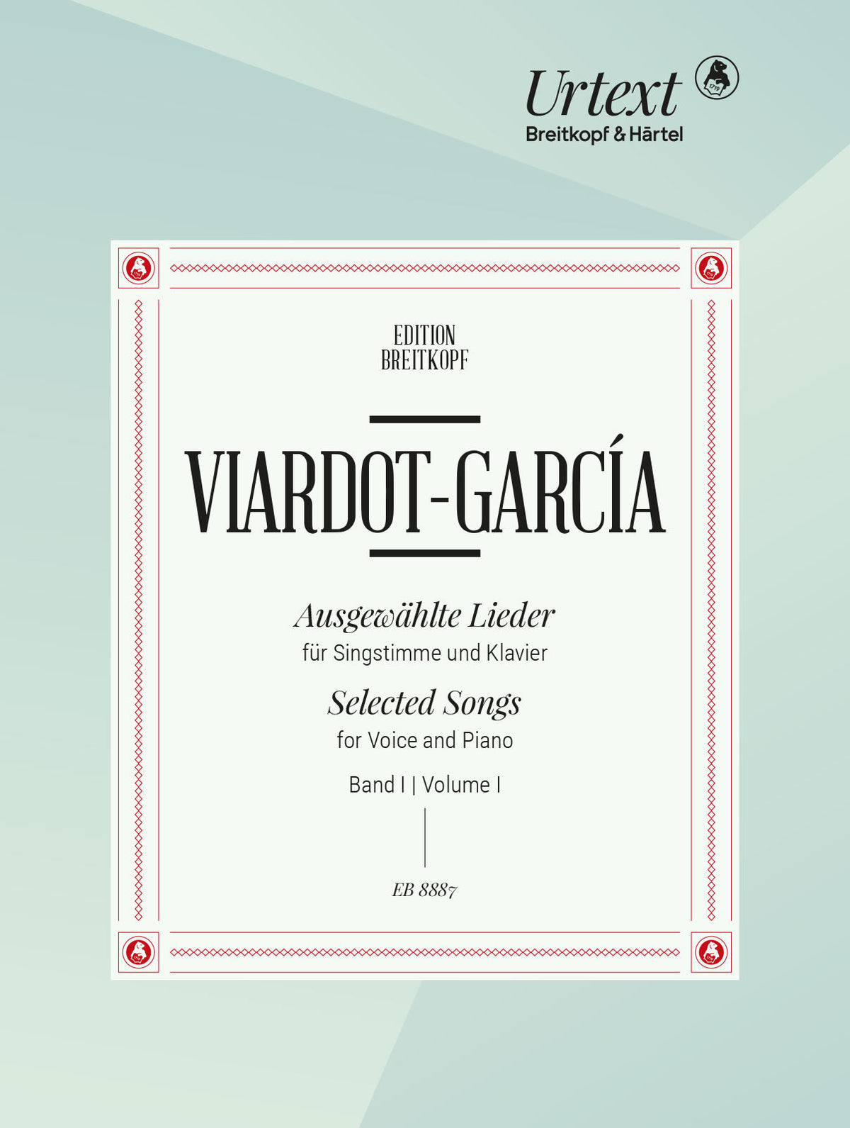 Viardot-García Selected Songs Vol. 1 (German / Russian / Italian)