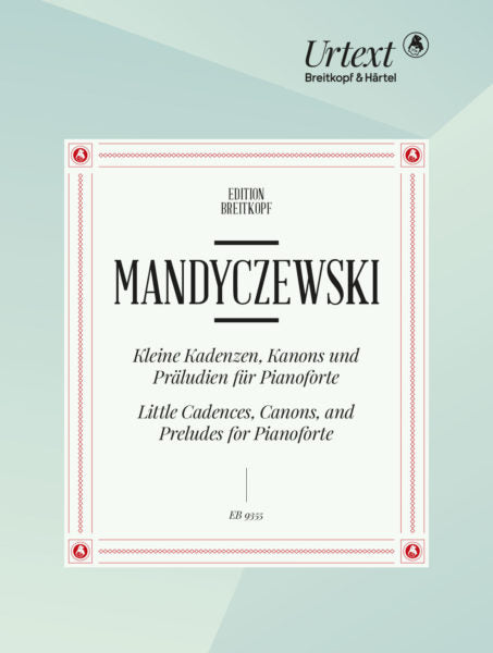 Mandyczewski Little Cadences, Canons and Preludes for Piano