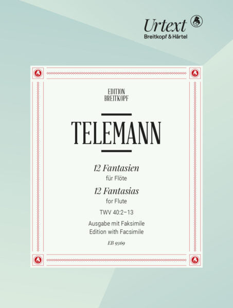 Telemann 12 Fantasias TWV 40:2-13