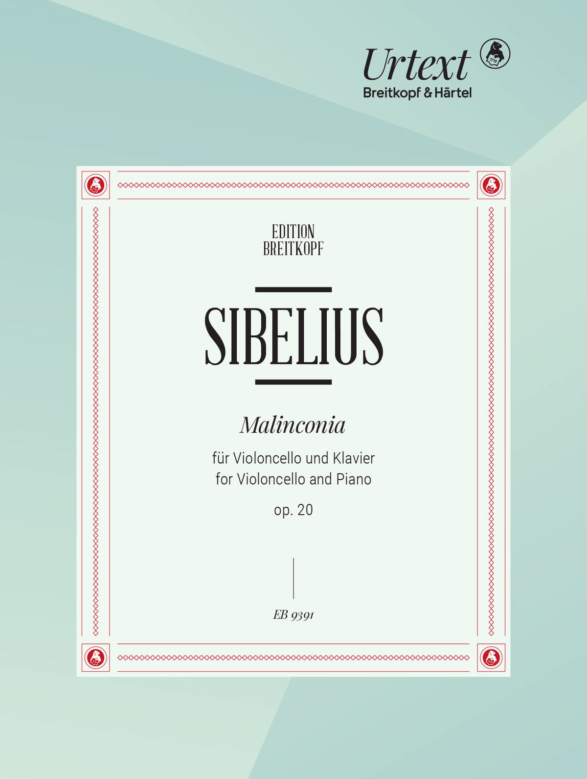 Sibelius Malinconia Op. 20 for Cello and Piano