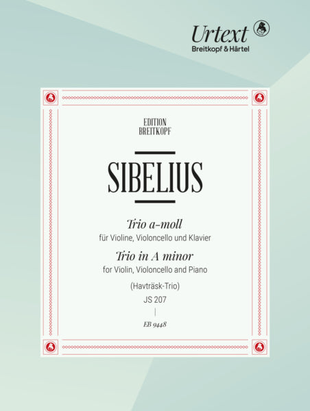Sibelius Piano Trio in a minor - Set of Parts
