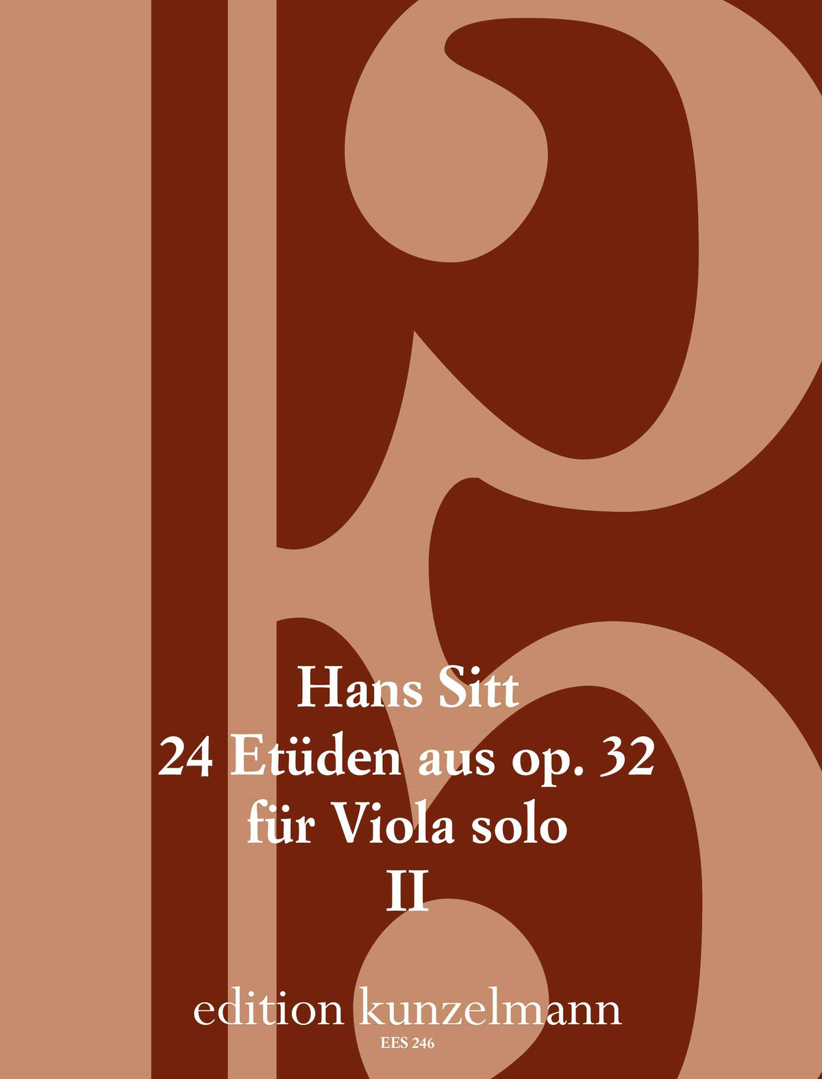 Sitt 24 Etudes from Op. 32 Vol. 2 for Solo Viola