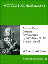 Vivaldi: Cello Concerto in D Minor, Op. 26 No. 9