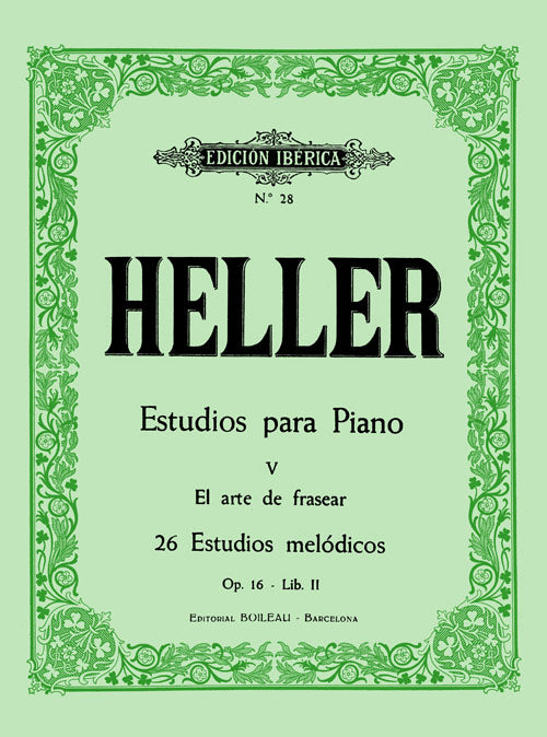 Heller 26 Melodic Studies, op. 16