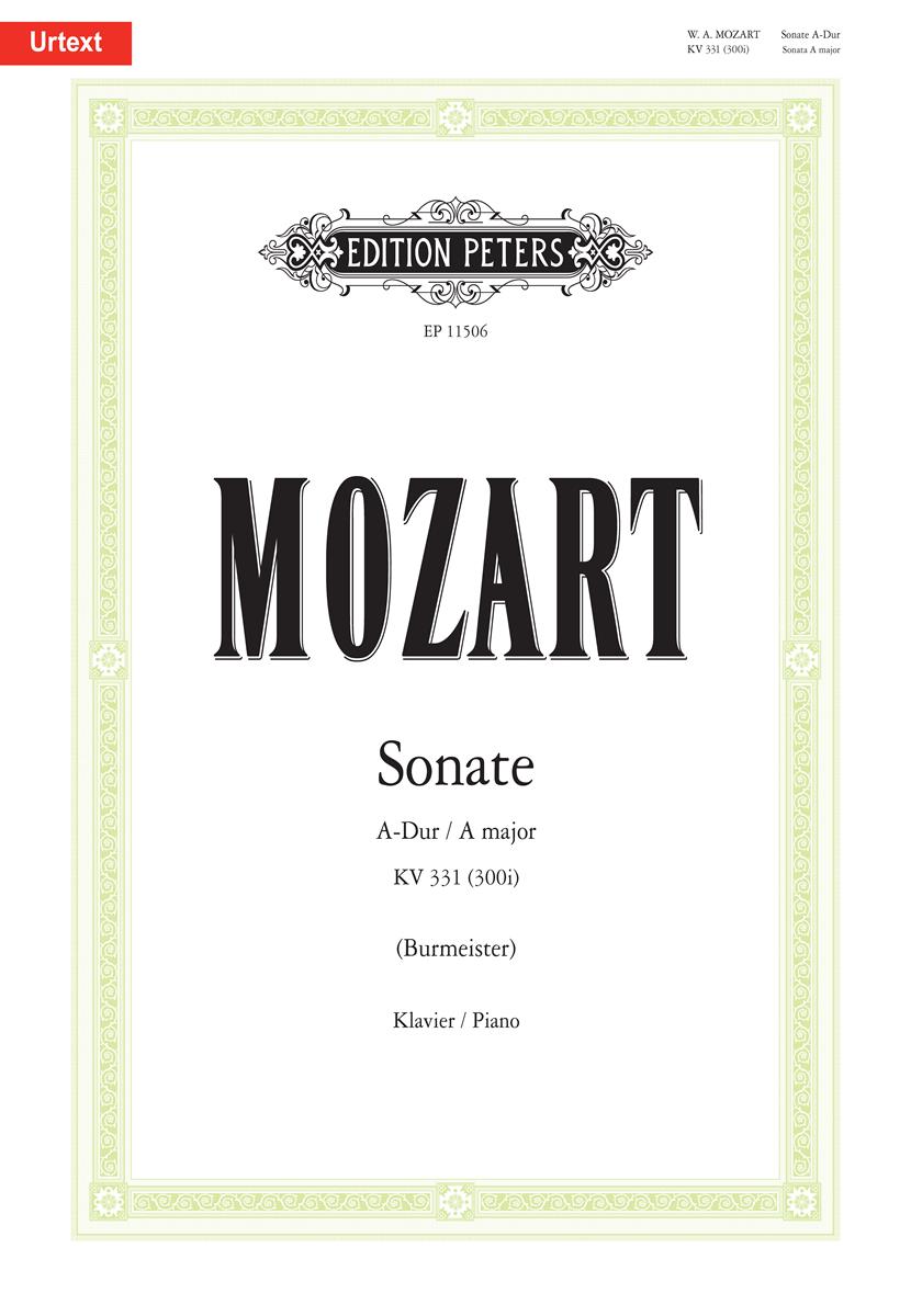 Mozart Piano Sonata A major K331 (300i)