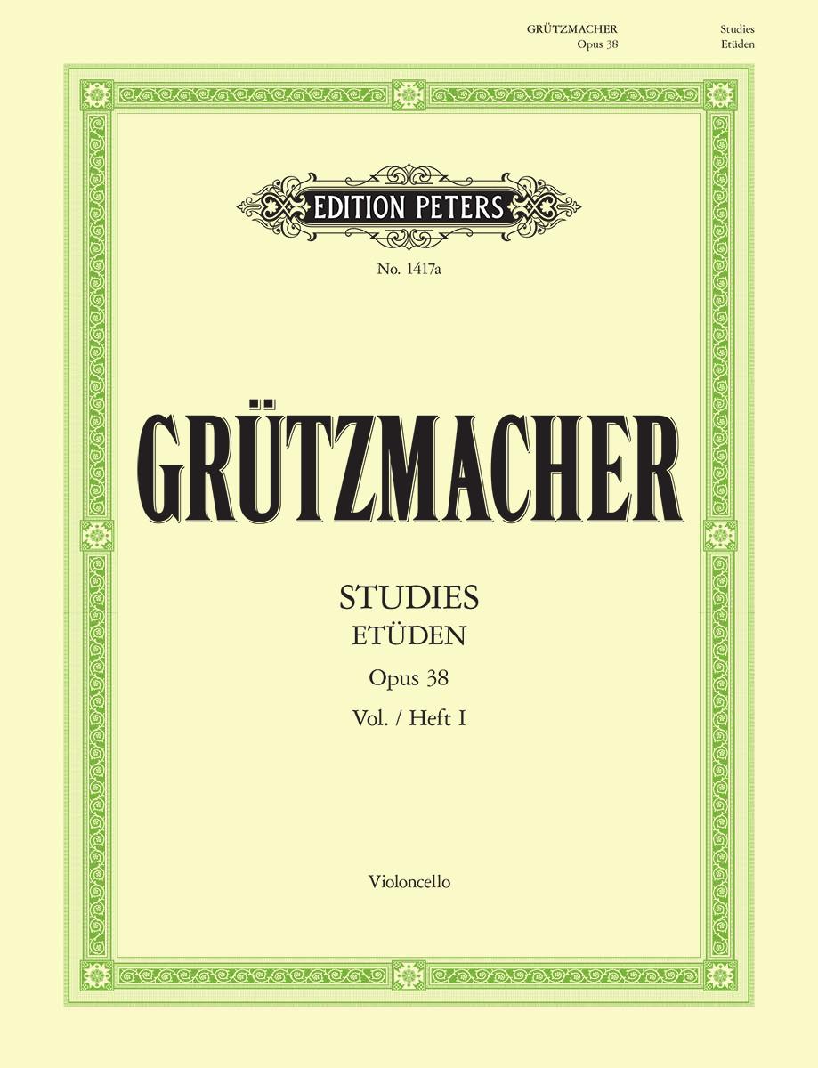 Gruetzmacher 24 Studies for Violoncello Op. 38 Vol. 1