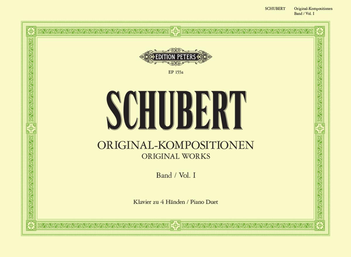 Schubert Original Works for Piano Duet, Vol. 1