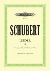 Schubert Songs Vol. 2: 75 Songs High Voice