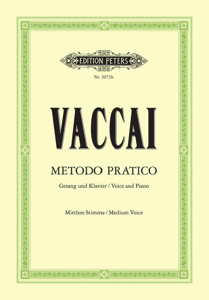 Vaccai Metodo Pratico (Practical Method) Medium Voice