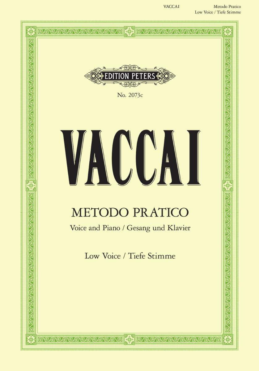 Vaccai Metodo Pratico (Practical Method) Low Voice