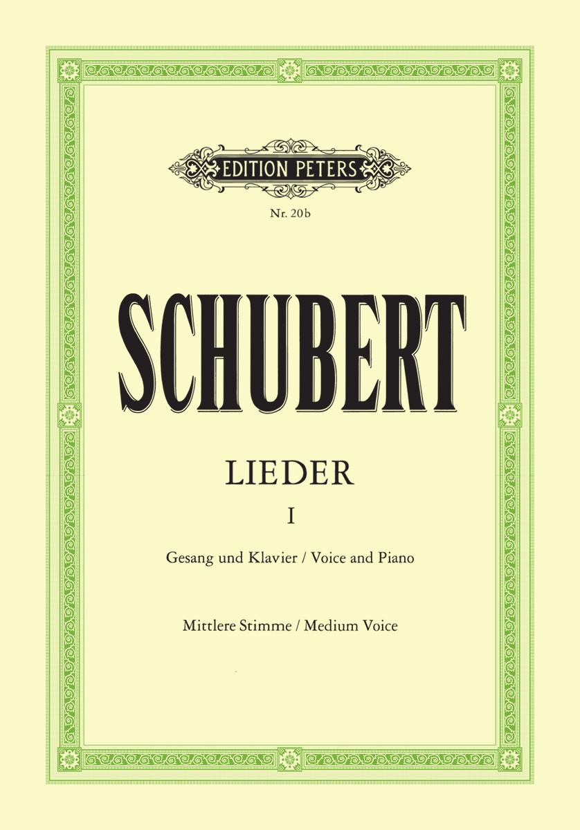 Schubert Songs Volume 1: 92 Songs Medium Voice