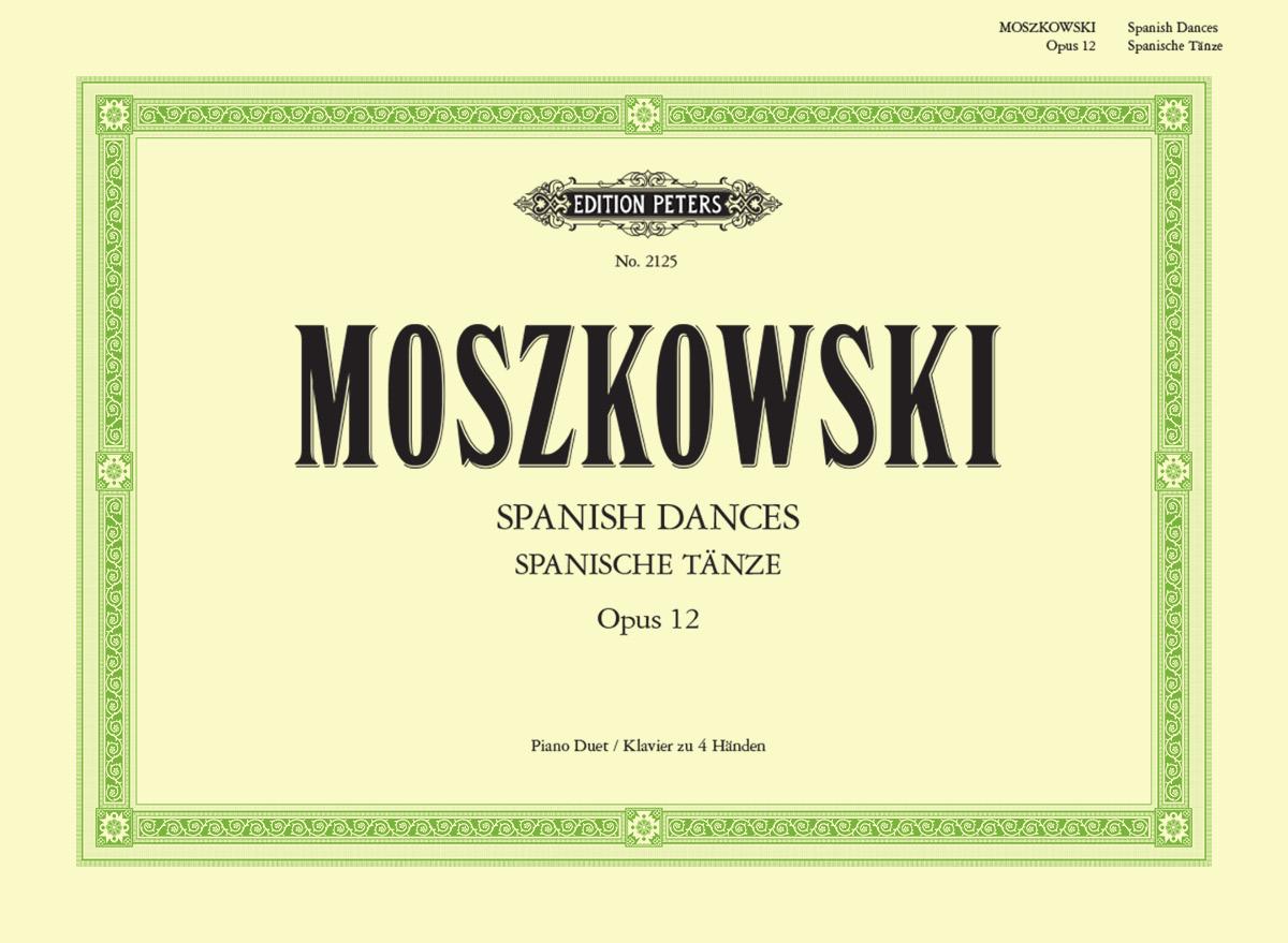 Moszkowski Spanish Dances Op. 12 for Piano Duet
